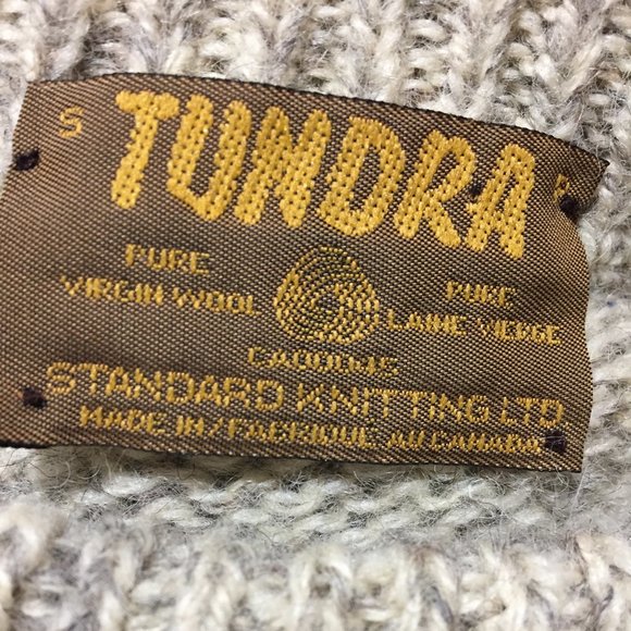 VINTAGE TUNDRA KNITTED WOOL SWEATERS SIZE S - Picture 6 of 6